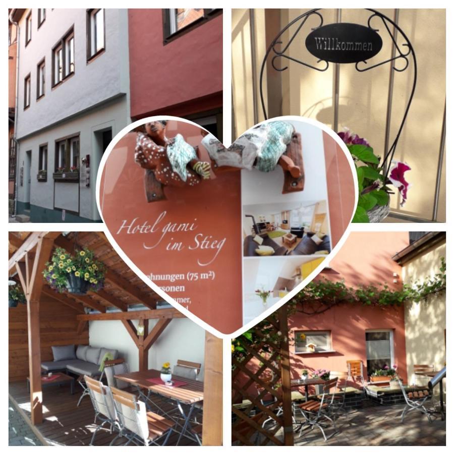 Apartmenthaus Im Stieg クヴェードリンブルク エクステリア 写真