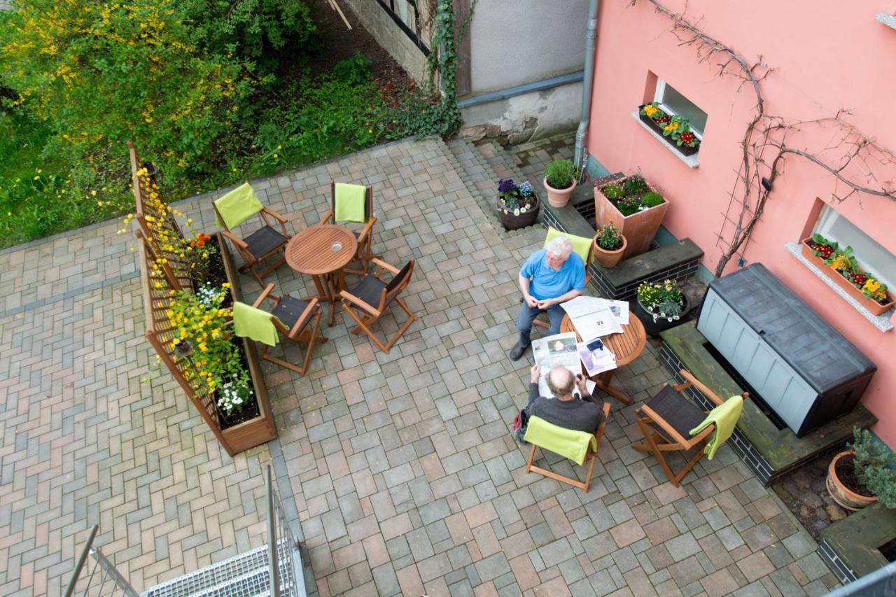 Apartmenthaus Im Stieg クヴェードリンブルク エクステリア 写真