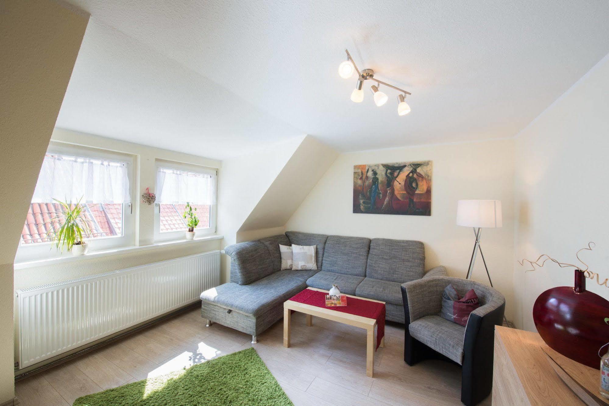 Apartmenthaus Im Stieg クヴェードリンブルク エクステリア 写真