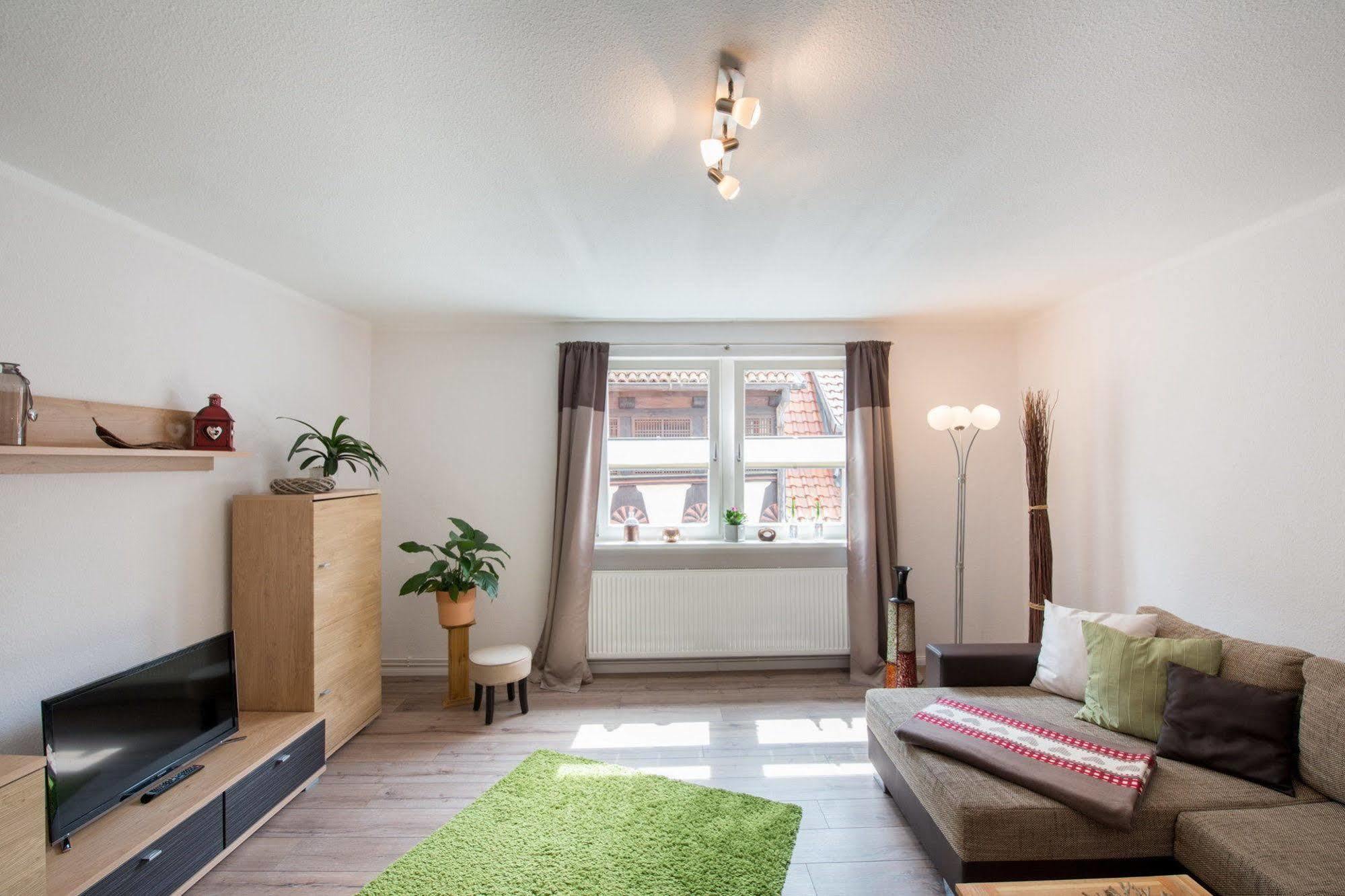 Apartmenthaus Im Stieg クヴェードリンブルク エクステリア 写真