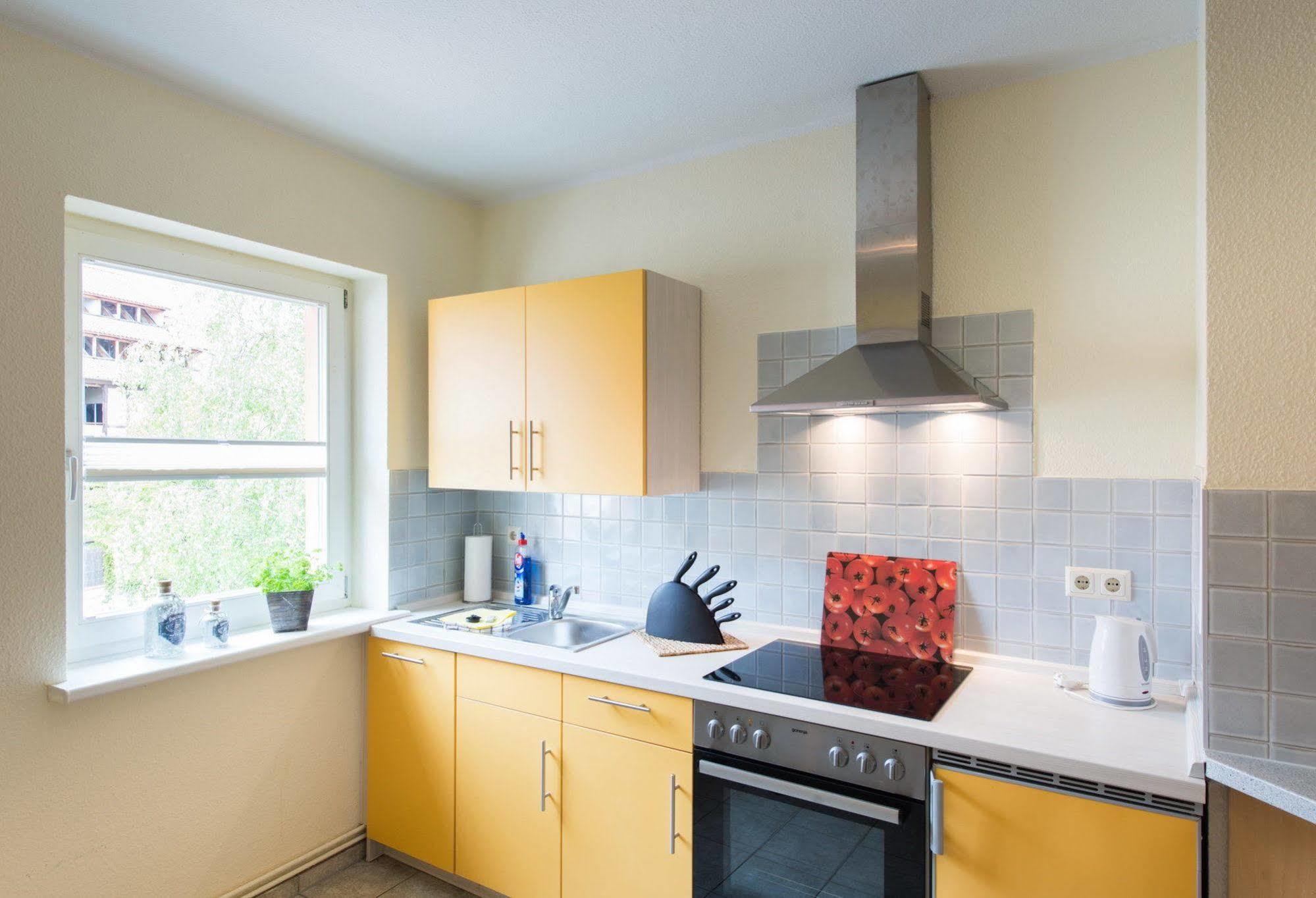 Apartmenthaus Im Stieg クヴェードリンブルク エクステリア 写真