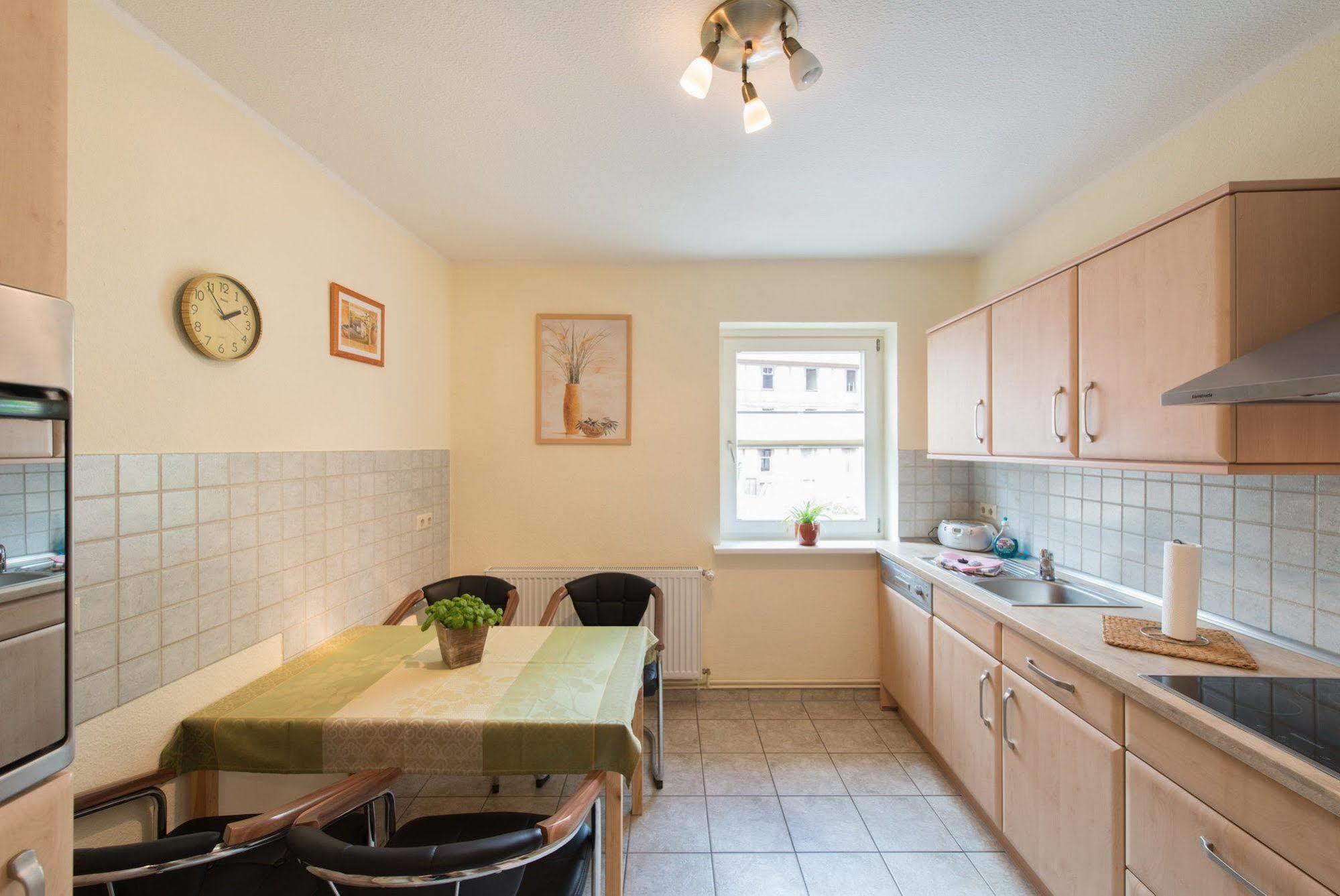 Apartmenthaus Im Stieg クヴェードリンブルク エクステリア 写真